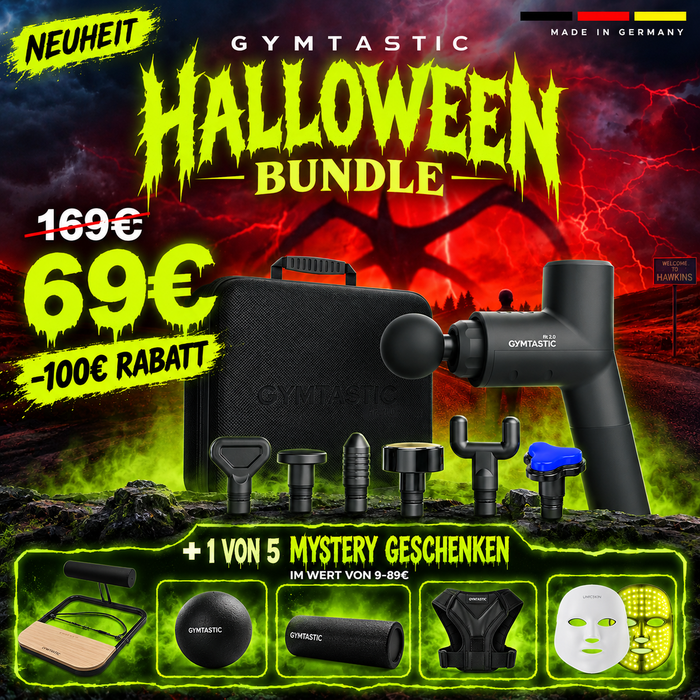 Halloween Mystery Set - Massage Gun 2.0 + Mystery Geschenk