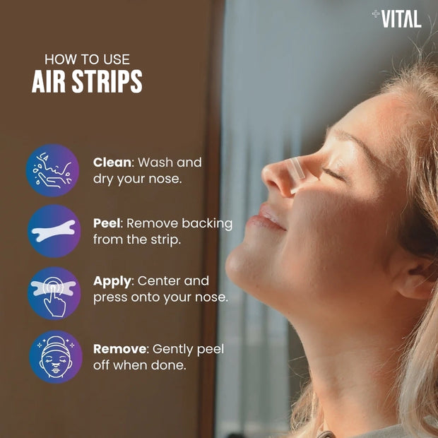 +Vital Air Strips Singlepack