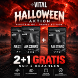 AirStrip Go Halloween 2+1 gratis – 3 schwarze Packungen